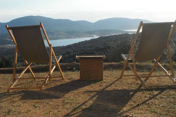 Villa pour 4 personnes, avec Terrasse et Jardin à Olmeto