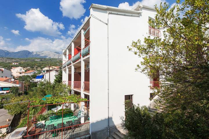 Apartamento entero, Apartamento para dos personas con balcón y vista al mar Podgora, Makarska A-12326-b in Podgora, Rivera de Makarska