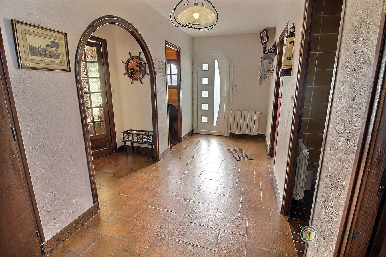 Les Agapanthes in Yvias, Côte de Goëlo