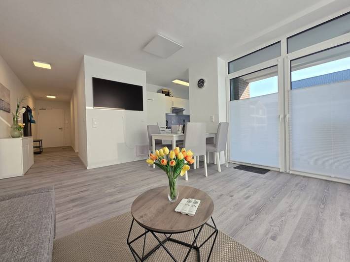 Ferienwohnung für 2 Personen, mit Terrasse und Ausblick in Norden und Umgebung - 3