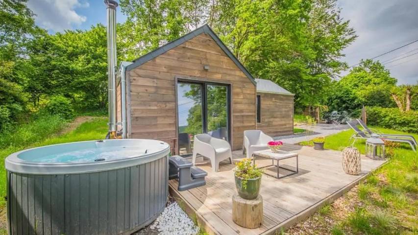 Location de vacances pour 3 personnes, avec jardin à Ferrières (Liège)