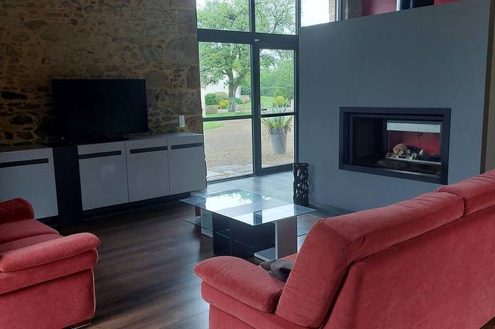 Location de vacances pour 10 personnes dans Vezins