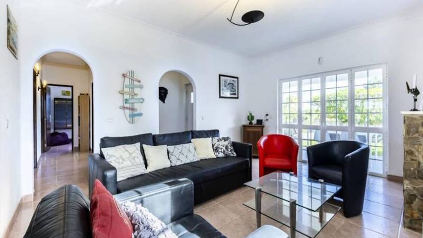 Casa de férias para 7 pessoas, com jardim e piscina em Vale de Telha