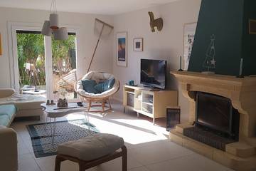 Villa pour 8 personnes, avec jardin et terrasse, animaux acceptés à Canet-en-Roussillon