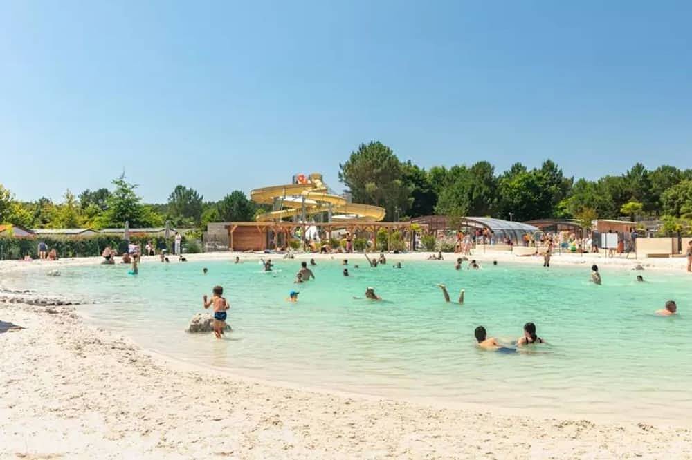 Mobil home 3 dormitorios (6 personas) en camping 5 estrellas in Lit-et-Mixe, Côte d’Argent