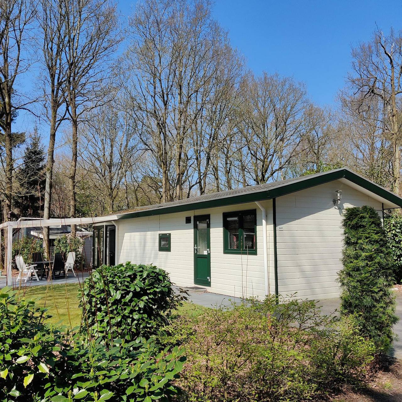 Landgoed Het Grote Zand — Boterbloem Chalet | 4 Personen in Hooghalen, Drenthe