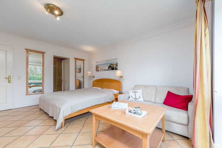 Ferienwohnung für 3 Personen, mit Sauna und Terrasse sowie Garten - 1