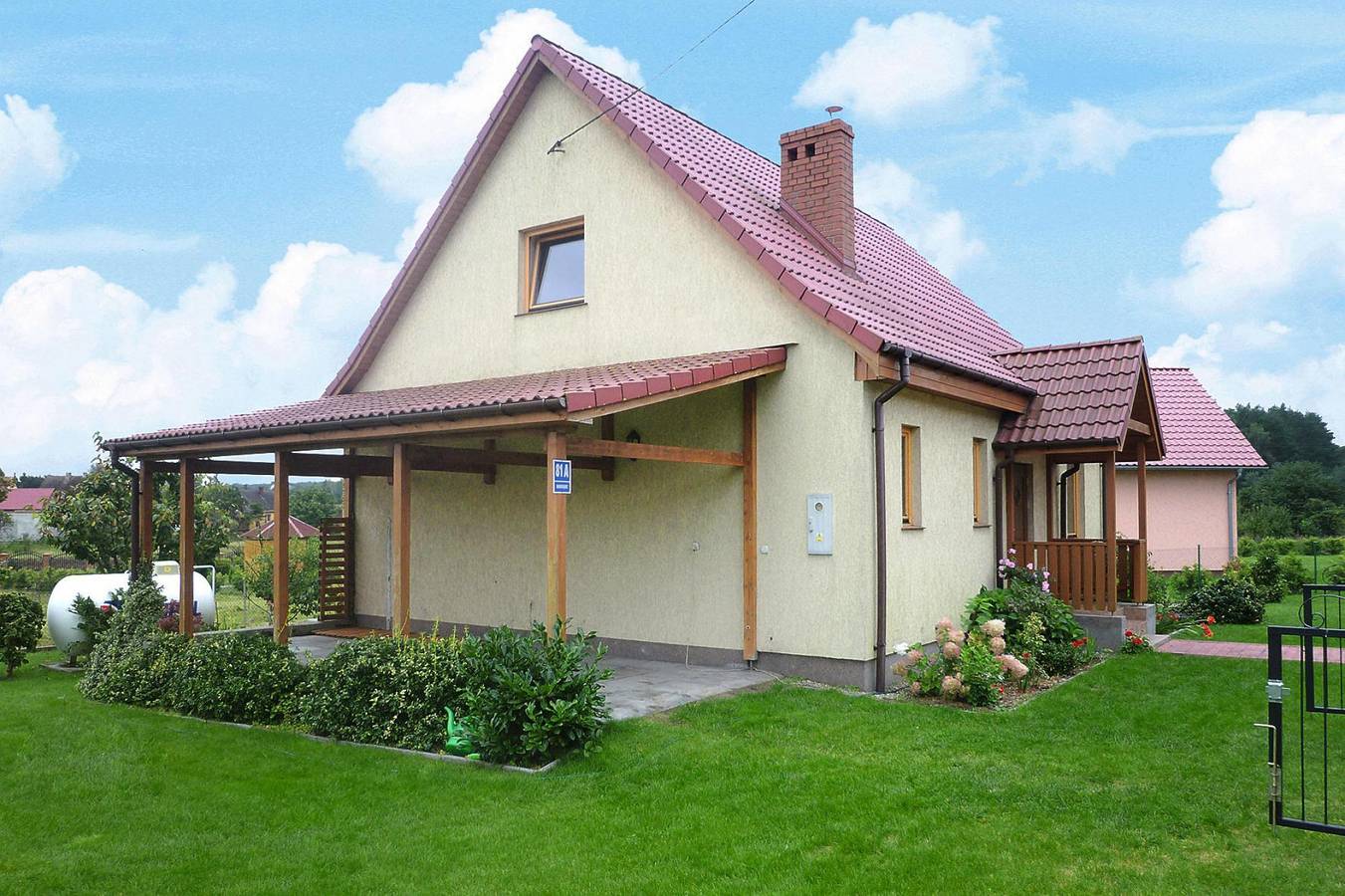 Ferienhaus auf Wolin nahe Lagune in Stettiner Haff