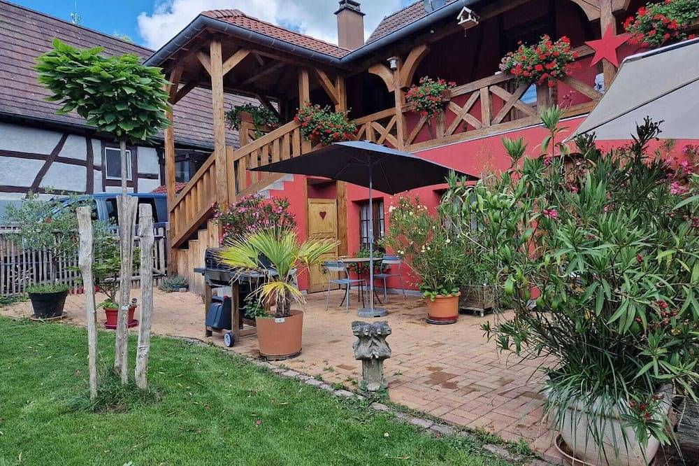 Gîte Irrkrut Avec Terrasse et Jardin Clôturé in Albé, Région de Sélestat-Erstein