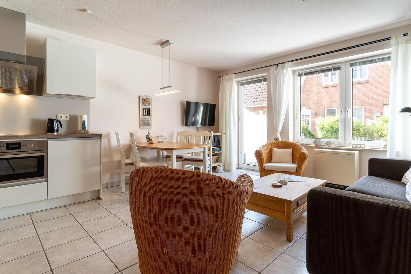 Ganze Wohnung, Gemütliches Reihenhaus in ruhiger Lage nahe dem Strand in Böhl (St. Peter-Ording), St. Peter-Ording