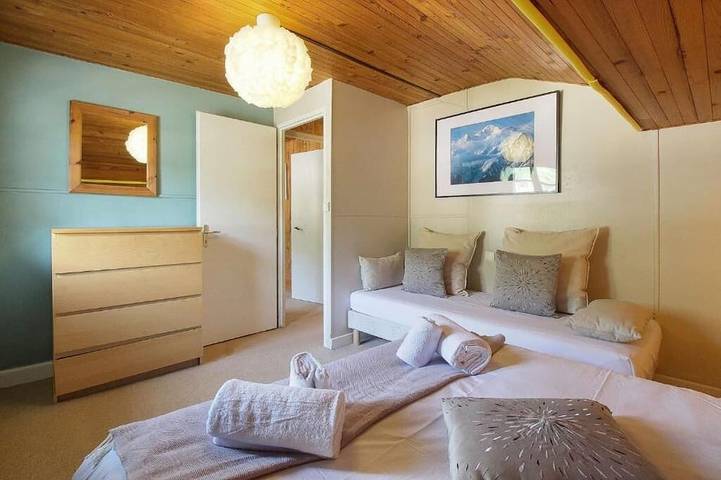 La Cordée Saint Gervais, a large chalet at the base of the slopes, accessible by train in Saint-Gervais-les-Bains, Pays du Mont-Blanc