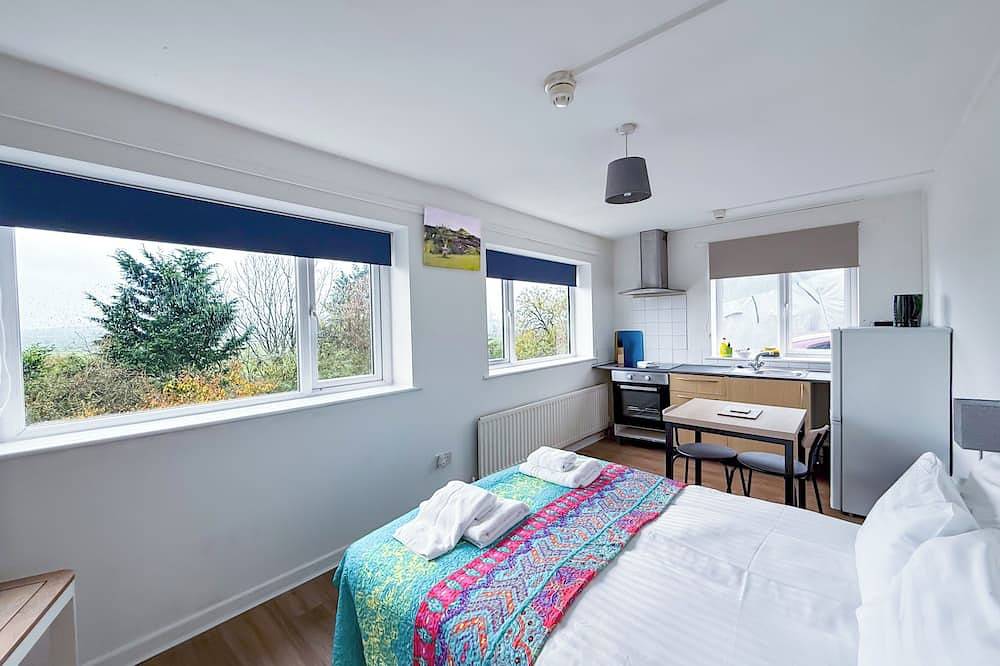 Ganze Wohnung, Glastonbury Studio- amazing views and Free Parking in Glastonbury, Somerset