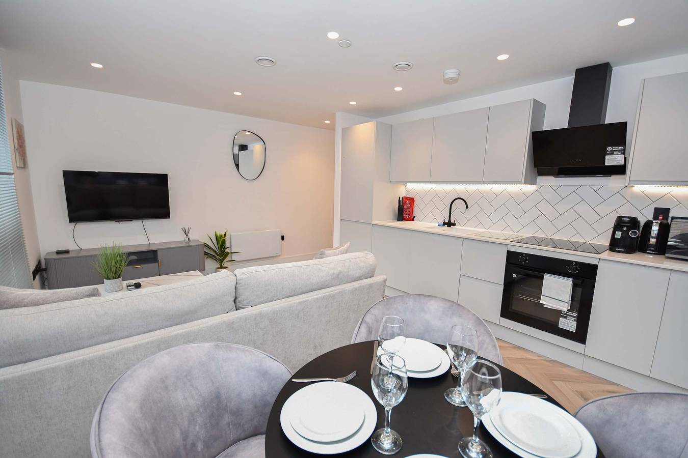 Entire apartment, Modern 2Br Flat with Balcony in Central Manchester in Manchester, Greater Manchester
