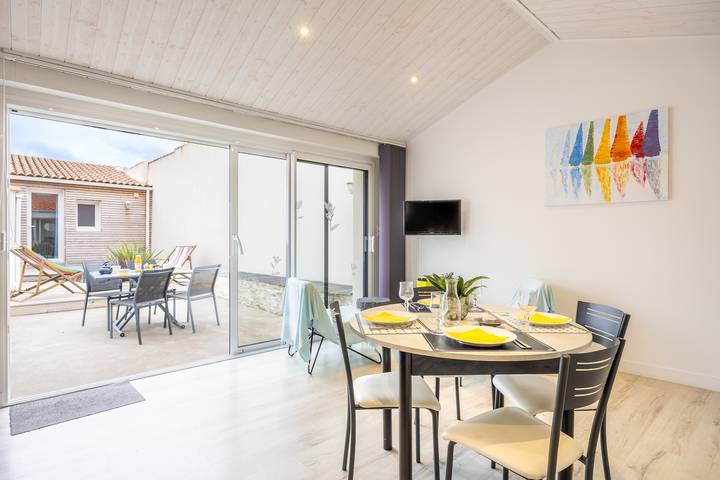 Maison de vacances pour 4 personnes, avec Jardin aux Les Sables-d'Olonne