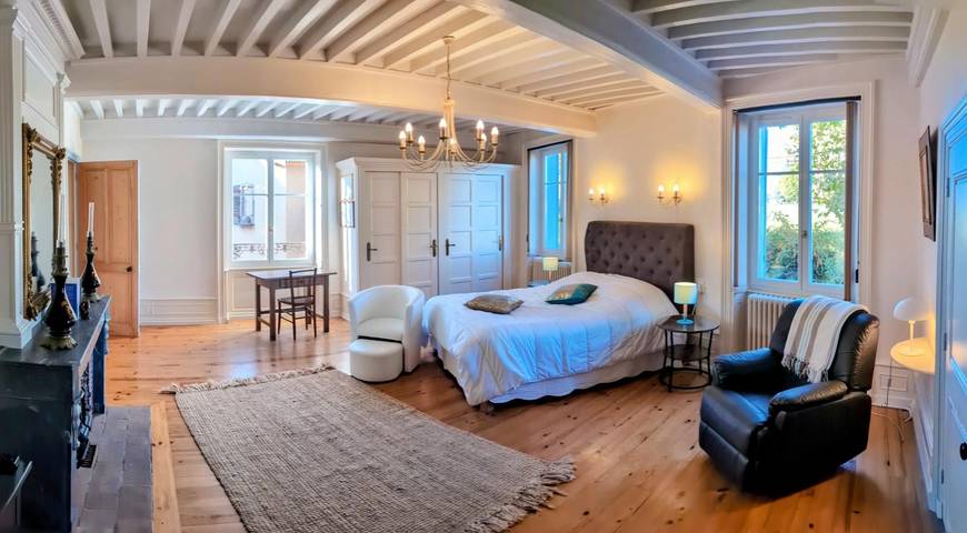 Gîte pour 11 personnes, avec jardin, animaux acceptés dans Rhône - 4