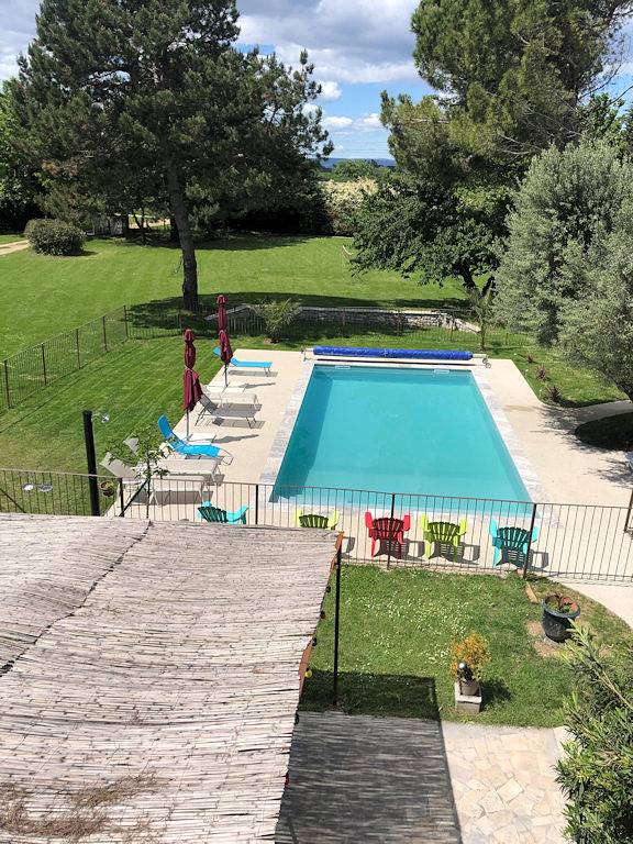 Mas provençal en campagne, piscine privée et chauffée in Sauzet, Région de nyons