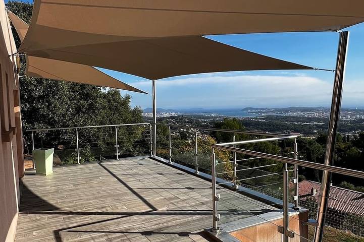 Villa pour 6 personnes, avec jardin, animaux acceptés à Ollioules