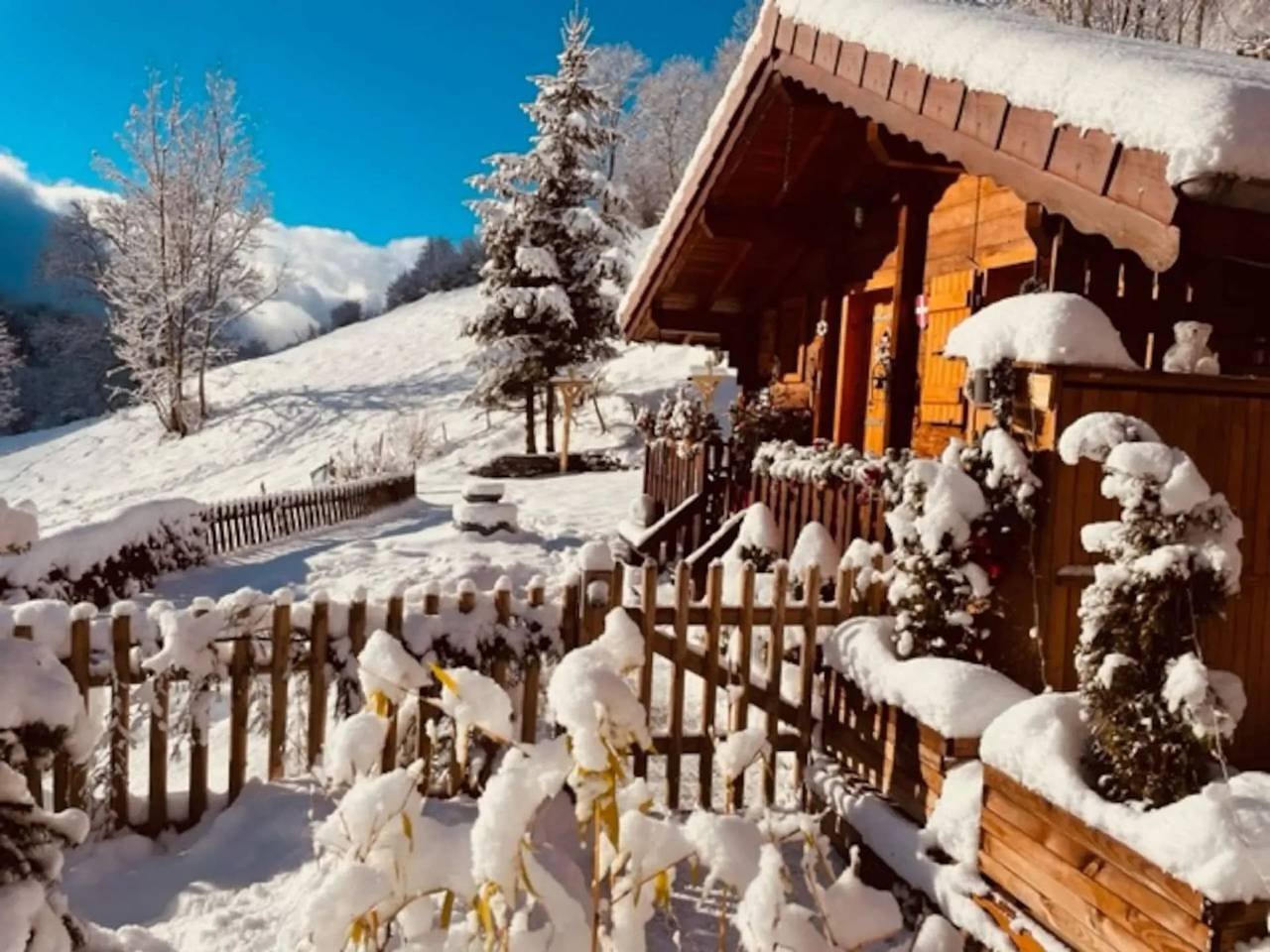 Chalet cosy avec balcon à Le Bouchet-Mont-Charvin, 35 m² in Le Bouchet-Mont-Charvin, Région d'Annecy