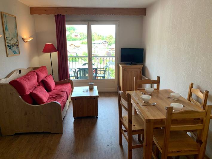 Chalet pour 4 personnes, avec piscine et balcon à Saint-Gervais-les-Bains