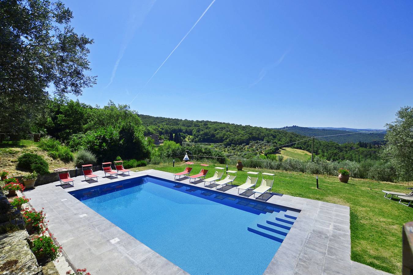 Ganze Wohnung, La Badia 3 in Tavarnelle Val di Pesa, Barberino Tavarnelle