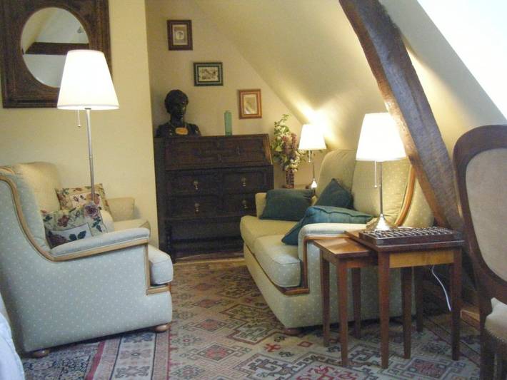 Gîte pour 6 personnes, avec jardin à Fontaine-le-Bourg
