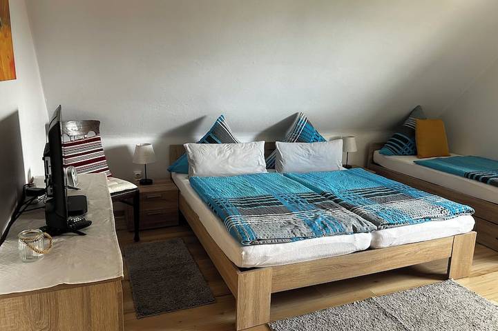 Ferienwohnung für 6 Personen, mit Garten