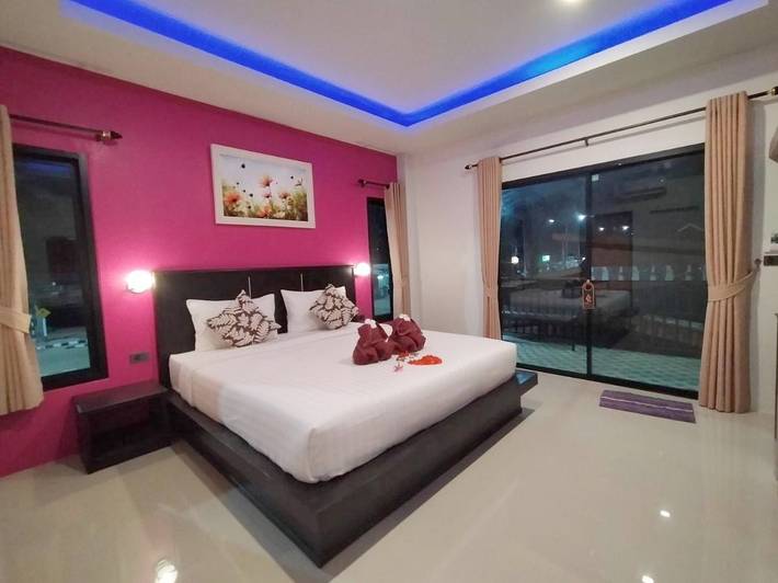 Maison d’hôte pour 2 personnes, avec jardin et vue dans Koh Lanta