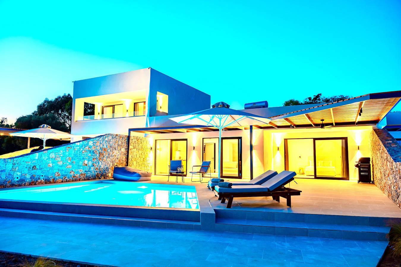 Luxe mediterrane villa 'Selene 1' met privézwembad en uitzicht op bergen en natuur, foto 9