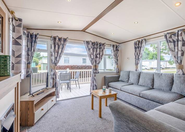 Caravan for 8 people in East Sussex