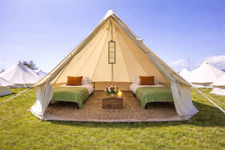 Glamping for 4 people, with Garden in Edinburgh