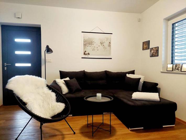 Appartement de vacances pour 2 personnes, avec jardin