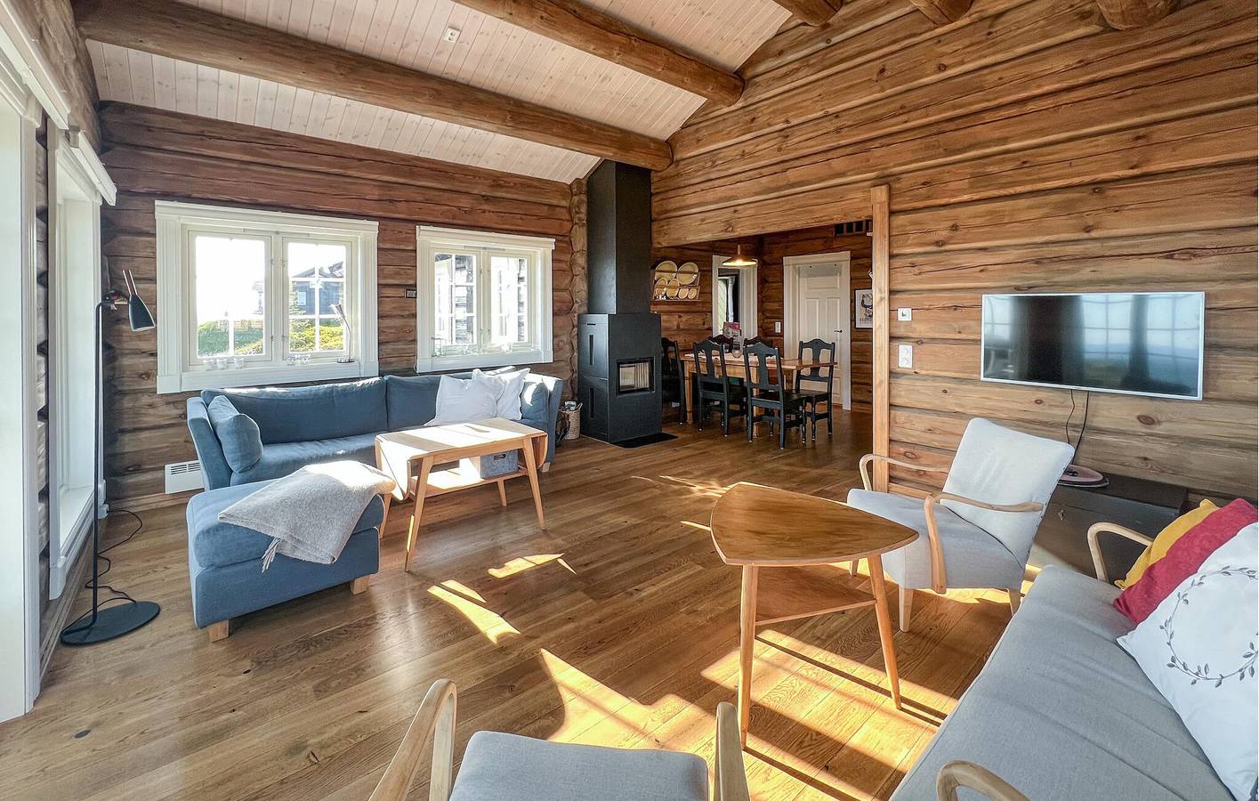 Ferienhaus für 7 Personen mit Terrasse in Sjusjoen, Ringsaker