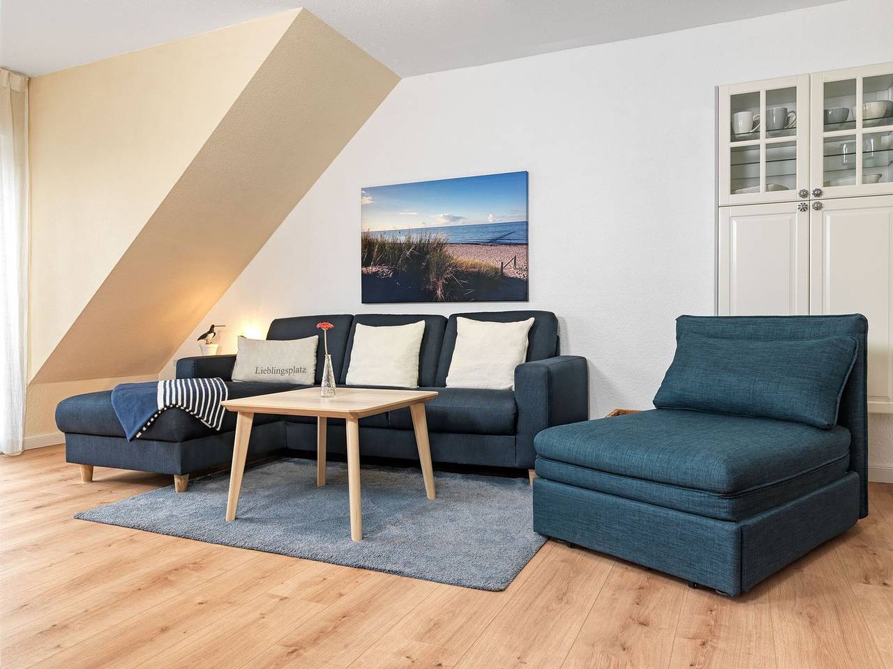 Ganze Wohnung, Wohnung Haffblick - Schöne Ferienwohnung für bis zu 4 Personen. in Am Schwarzen Busch, Nordwestmecklenburg (Wismar und Umgebung)