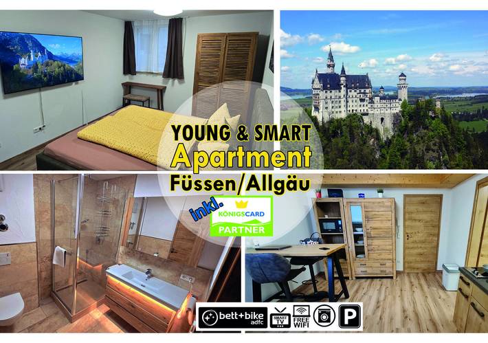 Hütte für 2 Personen, mit Garten in Füssen