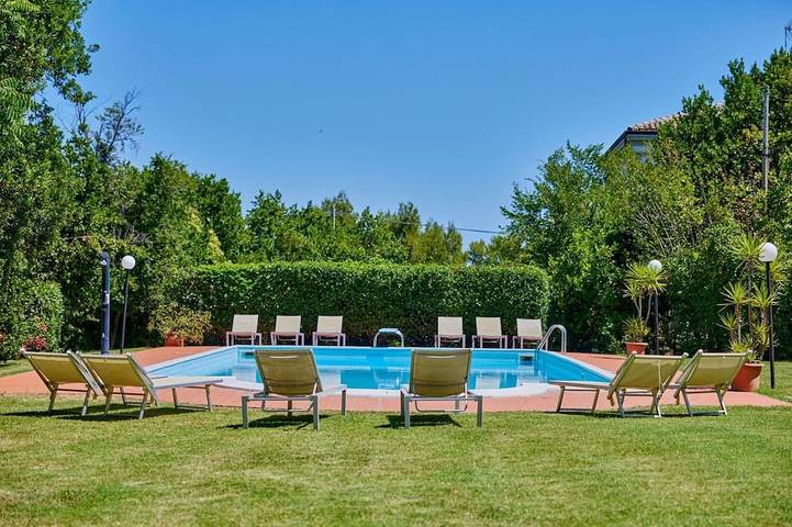 Villa Tenuta Belgatto - Private villa, 6 bedrooms, pool, sea view, Marche in Fano, Fano (Municipality)