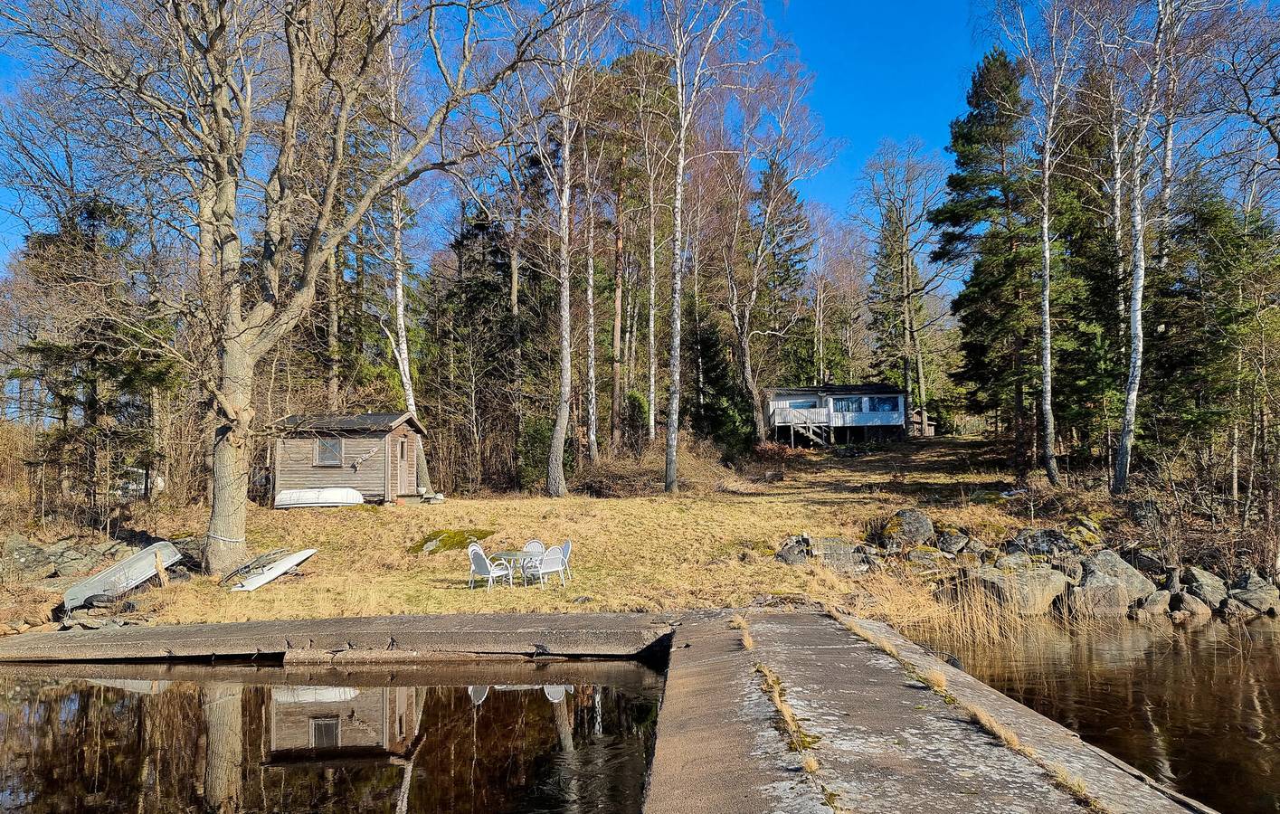 Ferienhaus für 6 Personen mit Terrasse in Alingsås und Umgebung, Mjörn