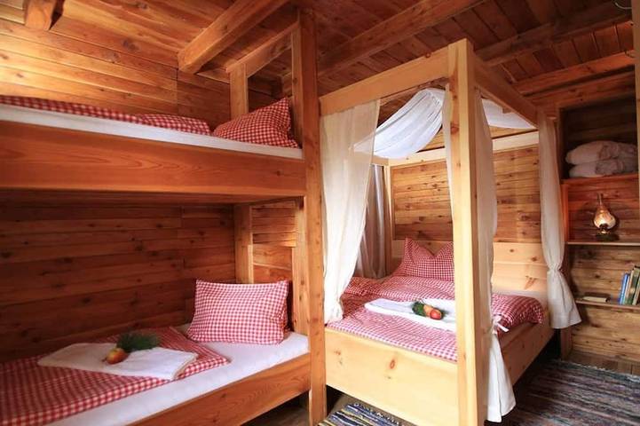 Waldhütte Seinerzeit - Almdorf Tonnerhütte in Mühlen, Lavanttaler Alpen