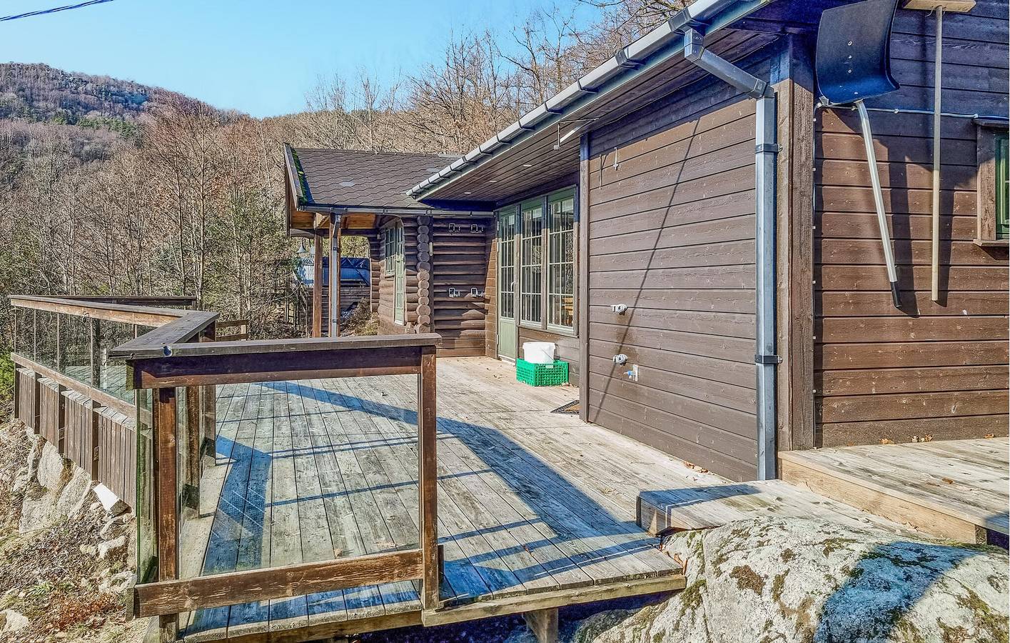 Ferienhaus für 6 Personen mit Garten in Lyngdal