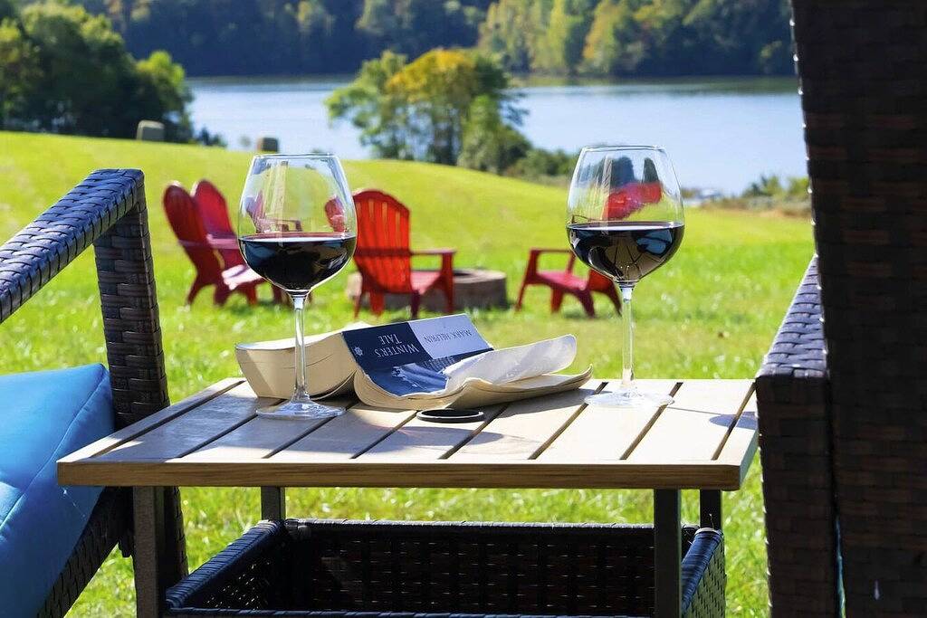 Blue Heron Cottage Cute Lake Front + Kayaks + Stars + Boat Launch & Slip in Lake Anna