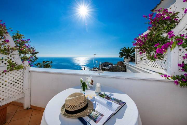 B&b per 2 persone, con Balcone e Terrazza nonché Panorama a Positano