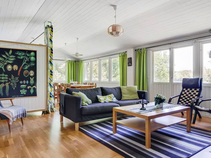 Ferienhaus für 4 Personen, mit Terrasse und Seeblick sowie Garten in Blekinge - 3