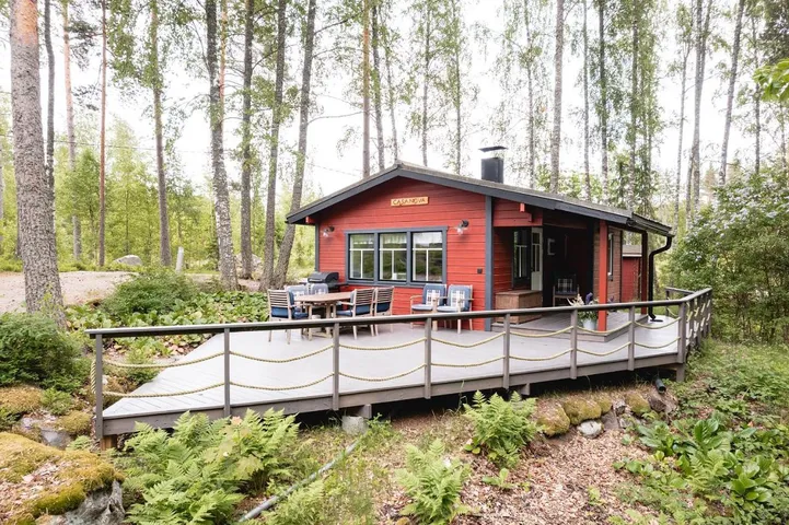 Ferienhaus für 5 Personen, mit Sauna und Ausblick sowie Garten - 1