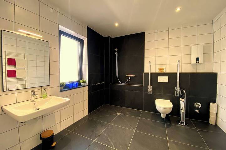 Ganze Wohnung, Ruhige Barrierefreie Ferienwohnung am Weiher in Schmidt Haustierfreundlich in Schmidt, Nideggen