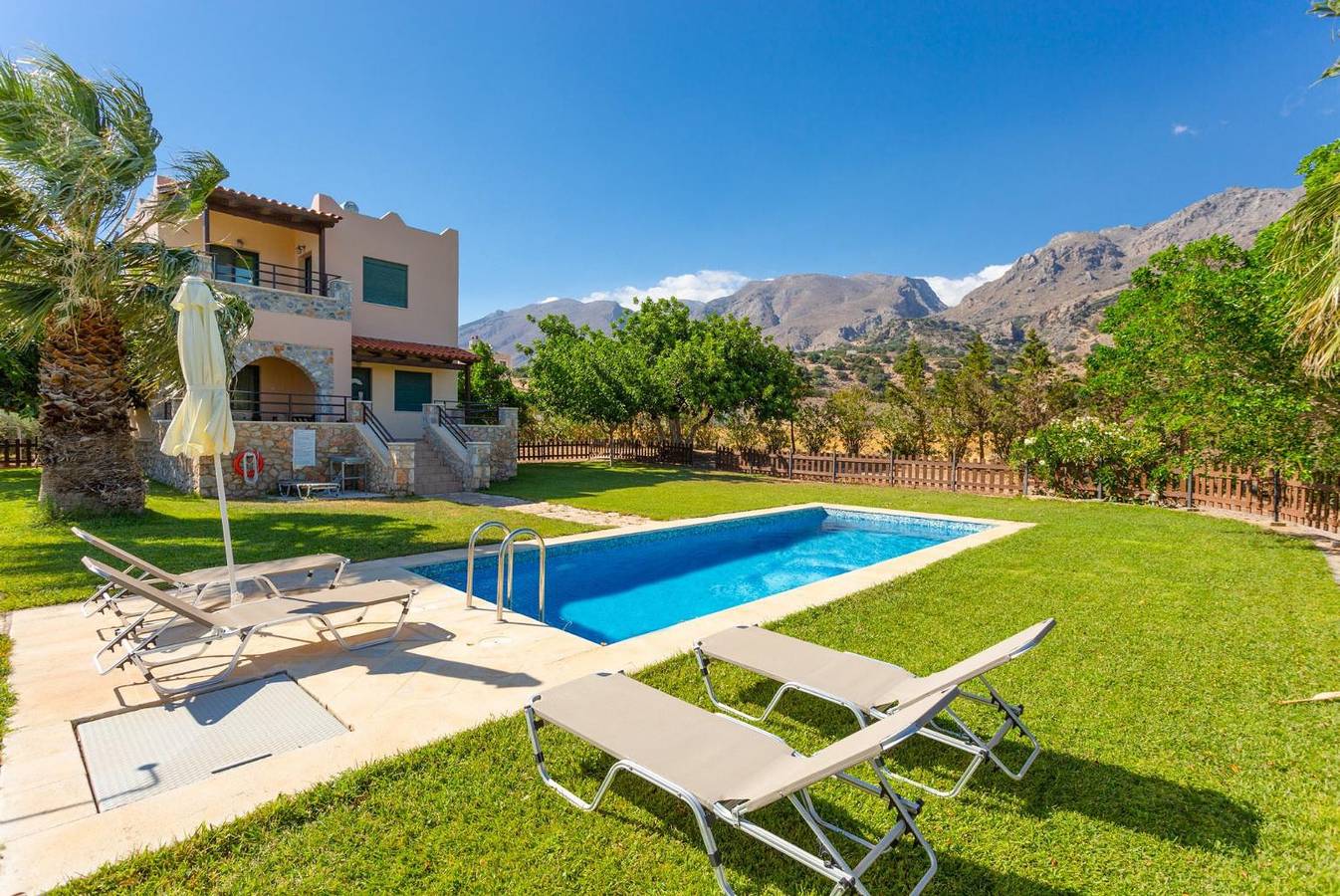 Villa für 5 Personen mit Garten in Chania und Umgebung