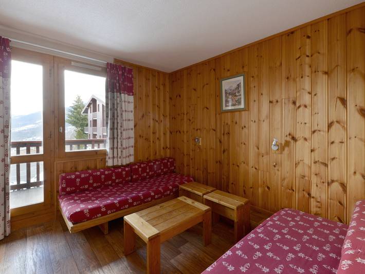 Ganze Wohnung, Geräumige Maisonette-Wohnung · Nahe Pisten · 8 Pers · Mont-Blanc Blick in Bellentre, La Plagne-Tarentaise