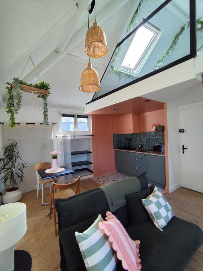 Appartement entier, Studio Bohème Lannilis Proche Gr34 et Plages in Lannilis, Région de Brest