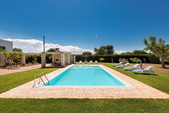 Ferienhaus für 13 Personen, mit Garten und Pool in San Vito dei Normanni - 4