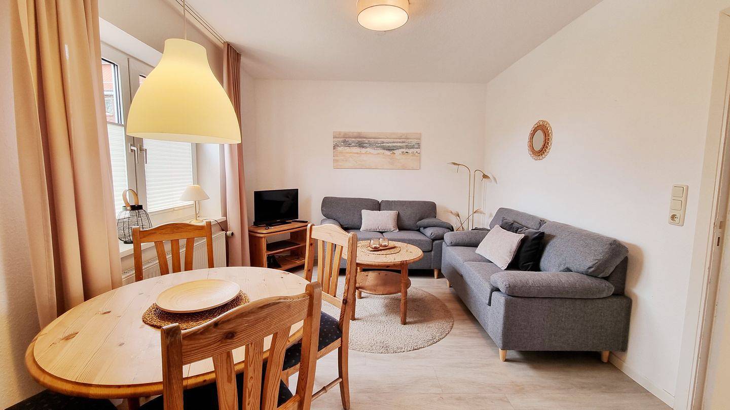 Ganze Wohnung, Ostsee Ferienwohnung Achtern Diek 1 in 1. Reihe an der Ostsee in Kalifornien (Ostsee), Schönberg