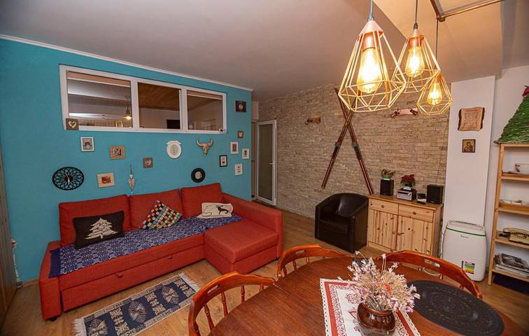 Gîte pour 4 personnes, avec Terrasse ainsi que Jardin et Vue à Sinaia