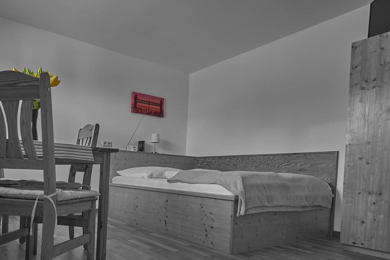 Entire studio, Studio 'Zimmer 2r' with Private Garden and Wi-Fi in Ückeritz, Bernsteinbäder